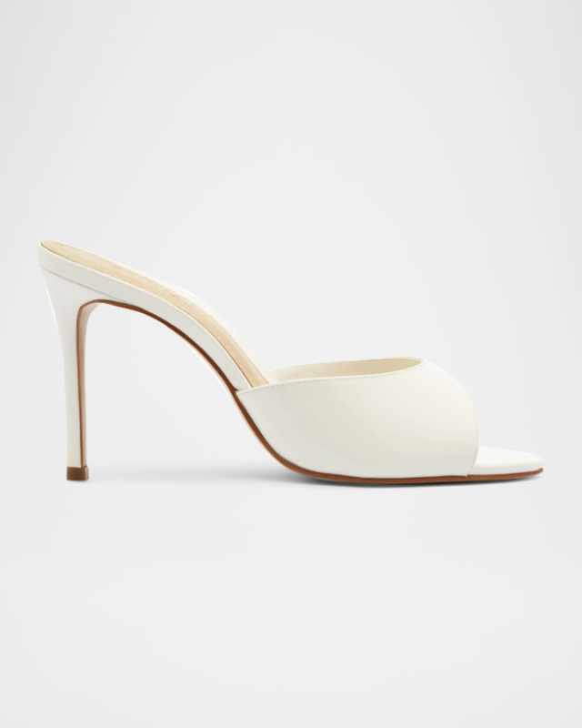 Cloe Calfskin Stiletto Slide Sandals